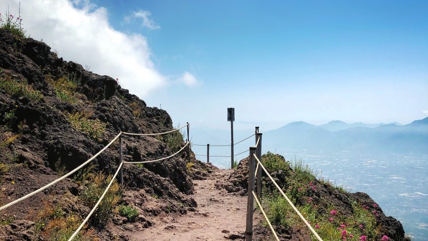 Trails in Vesuvius National Park