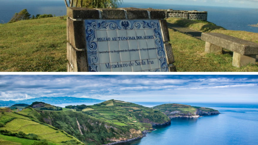 Miradouro de Santa Iria. Sao Miguel Island, Azores