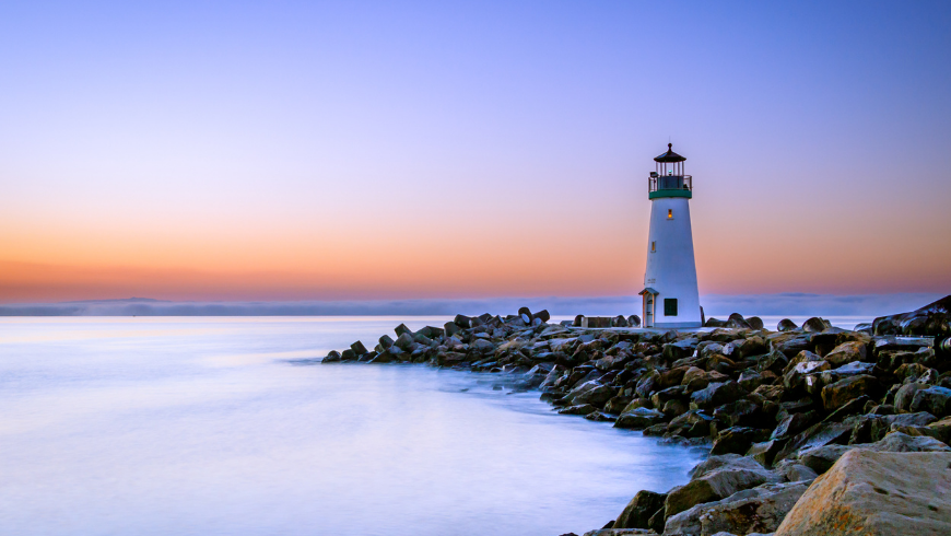 Valentine's Day in a lighthouse