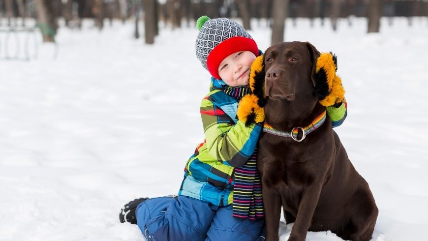 Benefits for Kids Who Grow Up With Dogs