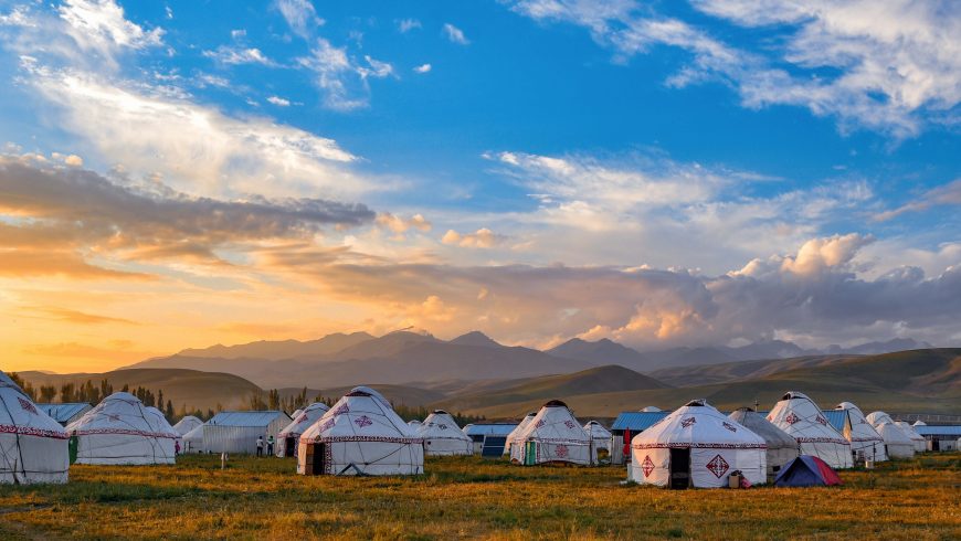 Valentine's Day in a Yurt