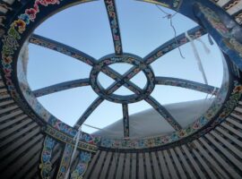 detail, yurt