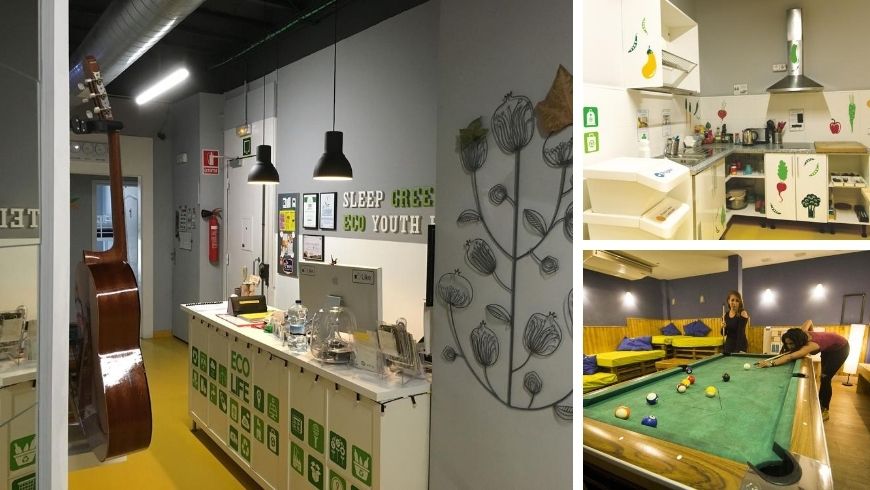 eco-hostel for student in Spain