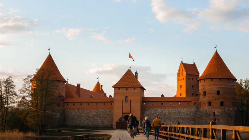 Trakai Castle, along the Amber Road