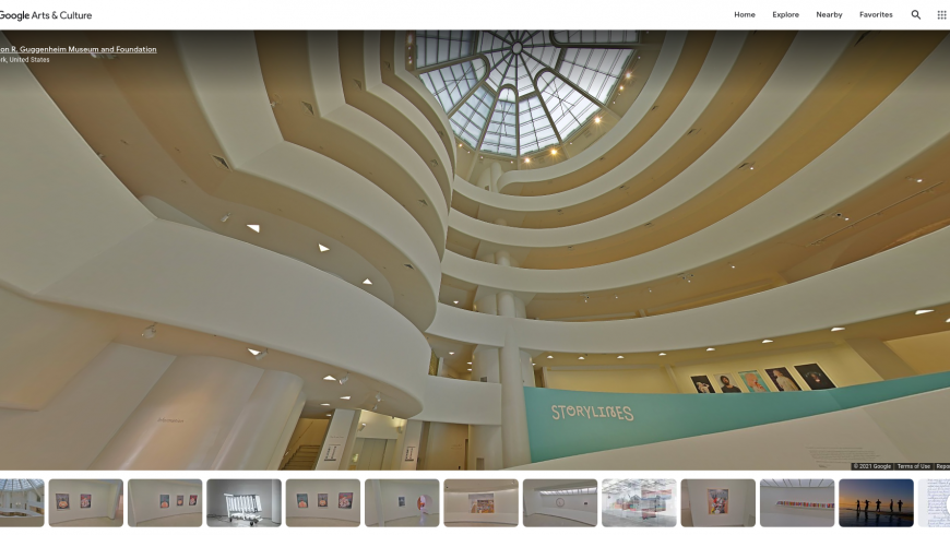 Online Museum Guggenheim, New York
