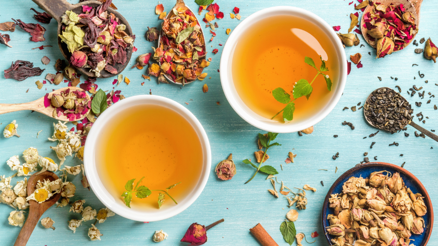 Make unique herbal tea for your wedding guests
