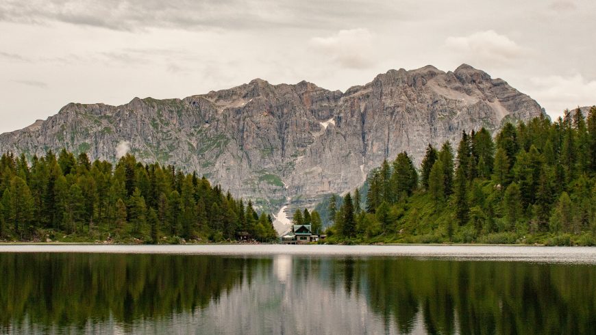 Malghette lake near Dimaro Folgarida