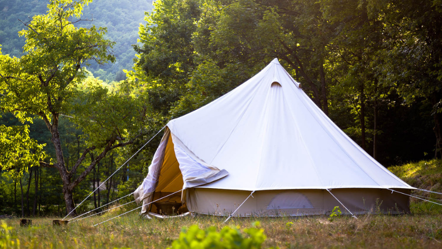 Glamping in Liguria