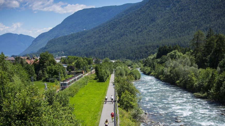 Bike route near Dimaro Folgarida