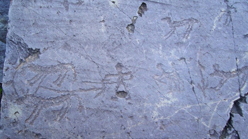 Rock engravings in Val Camonica