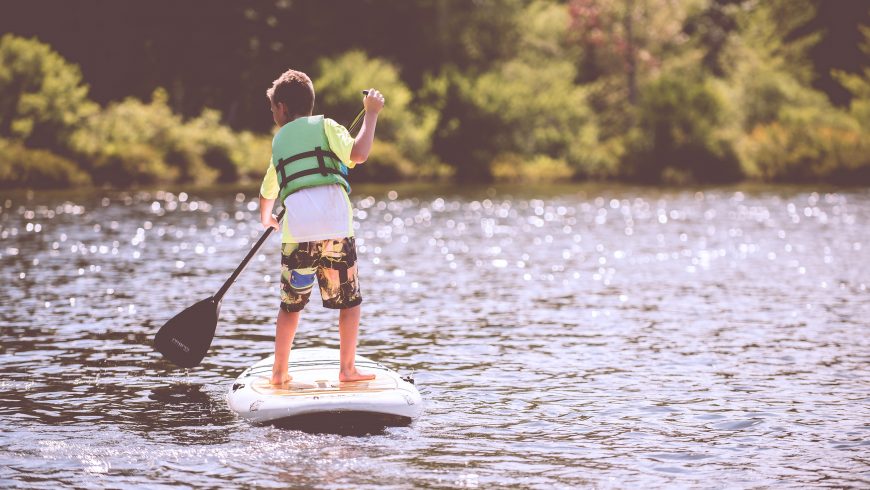 SUP on Bacina Lakes