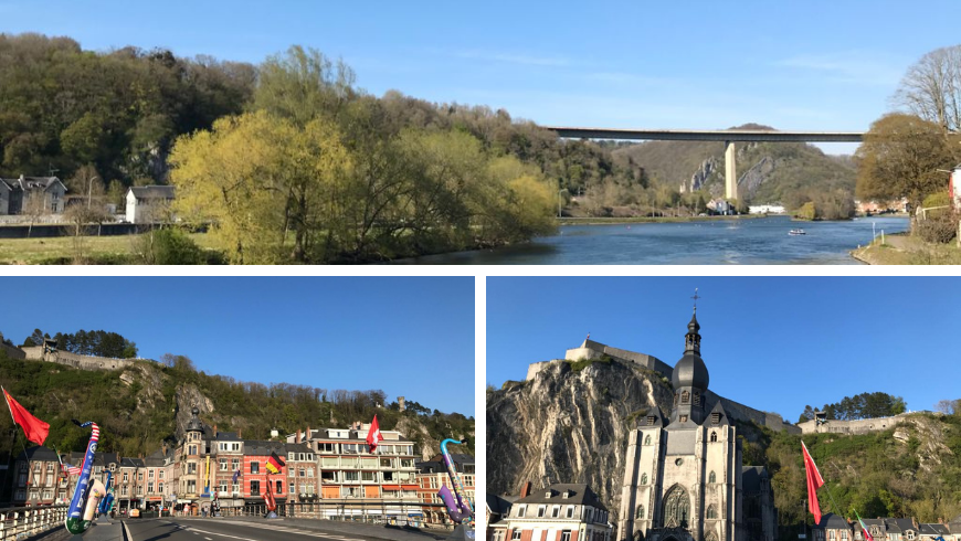 Dinant's beauty. Photos by Irene Paolinelli