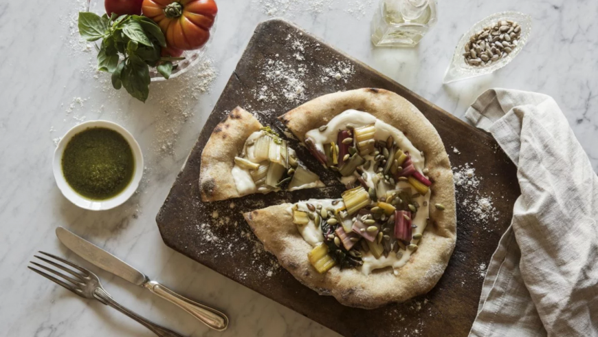 vegan specialty at agrivilla i pini, san gimignano