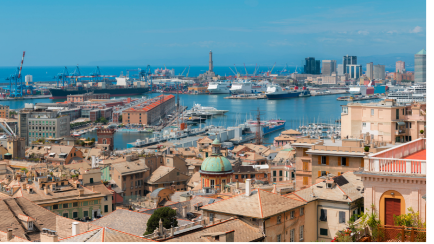 Genoa is a perfect Italian destination for a walking holiday