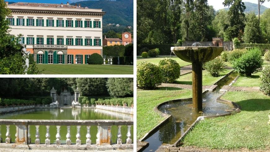 Gardens of Villa Reale di Marlia in Tuscany