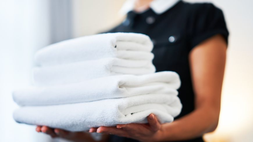 Hotel towel dilemma: Replace or reuse?