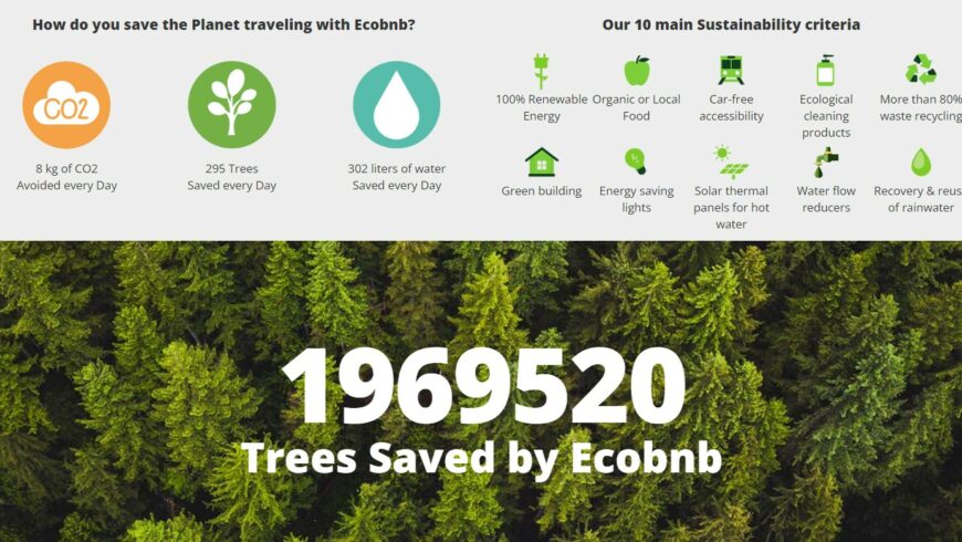 ecobnb homepage