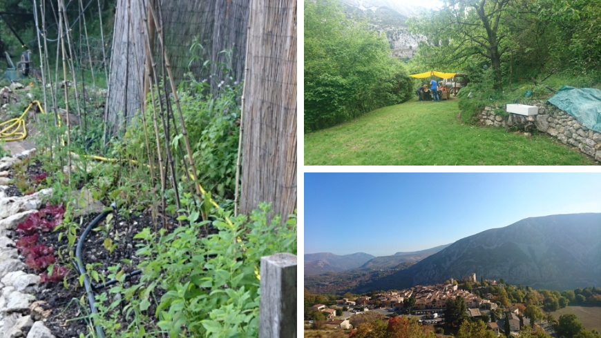 Eco-retreat located in the Pré-Alpes d'Azur regional park