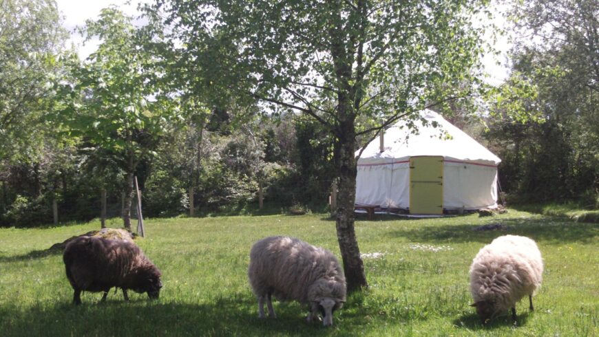 Glamping in Ireland, near Galway