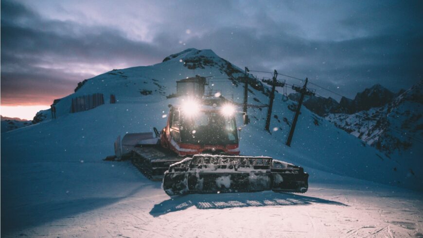 More Than Just Skiing events also include the experience on a snowcat