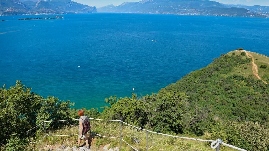 Manerba's Rock and Lake Garda 