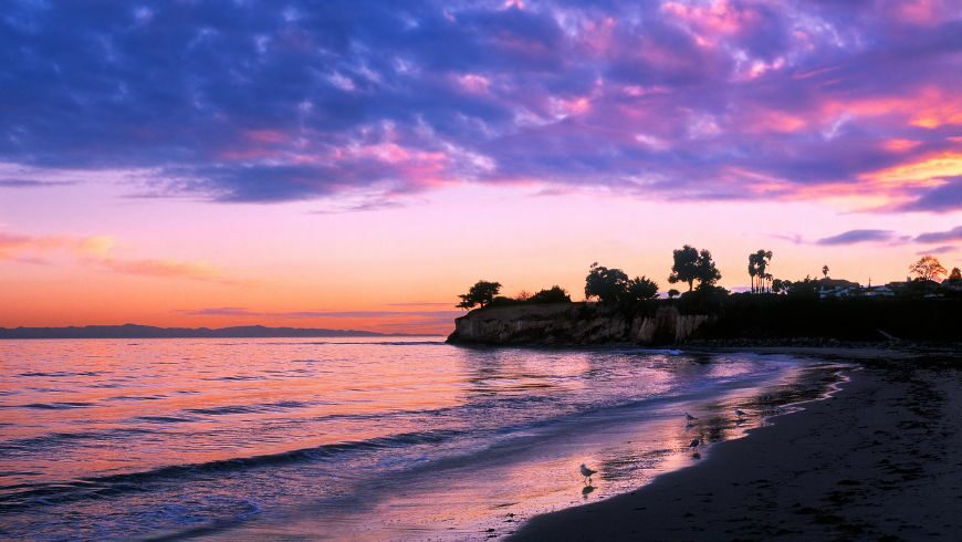 Santa Barbara sunset, California