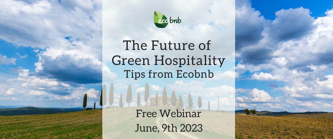 the future of green hospitality webinar ecobnb