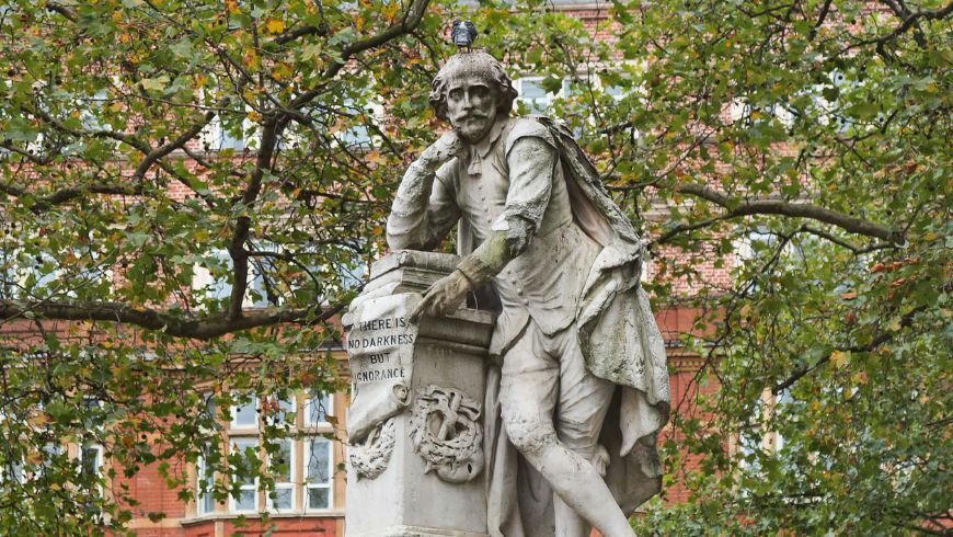 Shakespeare Statue in London