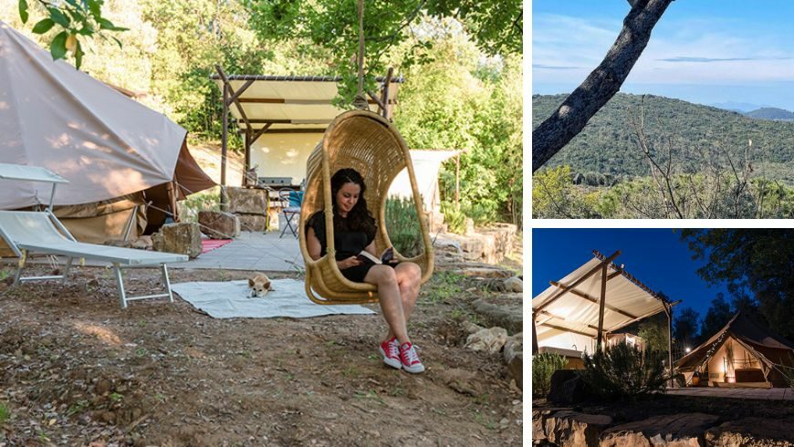 Eco-Glamping in Serraiola Alta, Tuscany