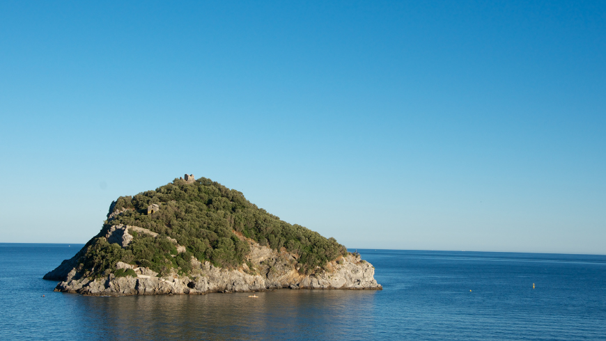 The islet fo Bergeggi