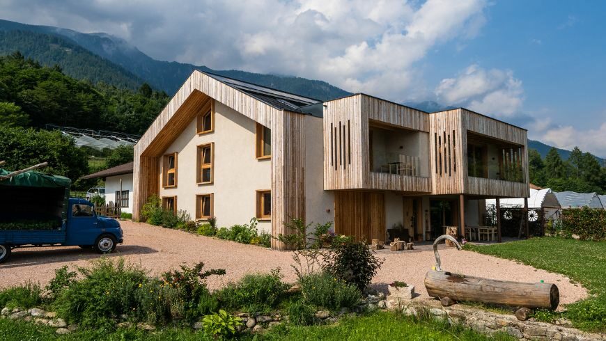 Eco-Hotel and Farmhouse BLUM in Castel Tesino, Trentino, Italy