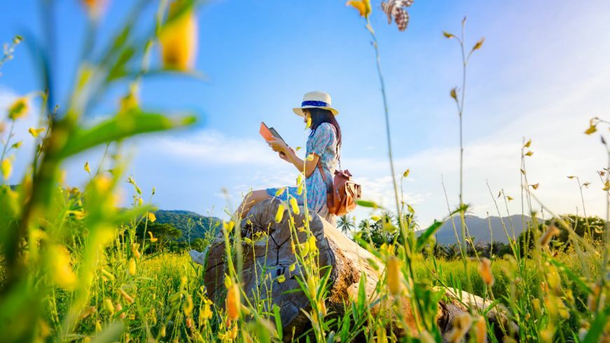 mindfulness and relax in nature