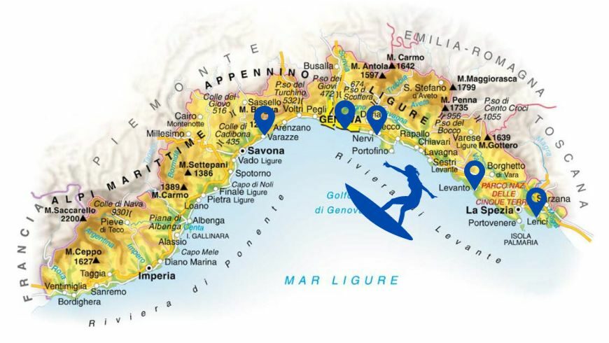 The Best Surf Spots in Liguria