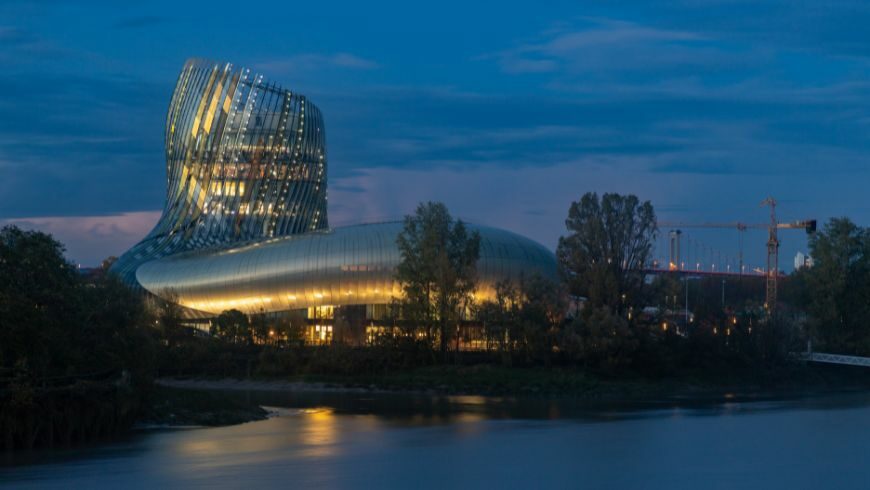 city of wine in bordeaux