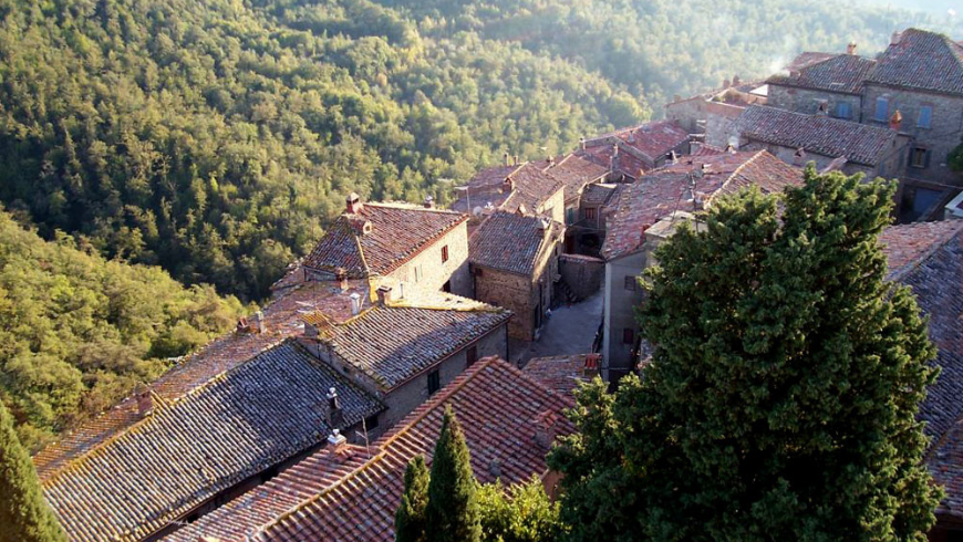 Parrano, small village in Umbria (Italy)