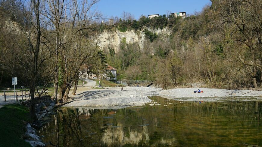 Park of the Gole della Breggia Laghetto del Ghitello