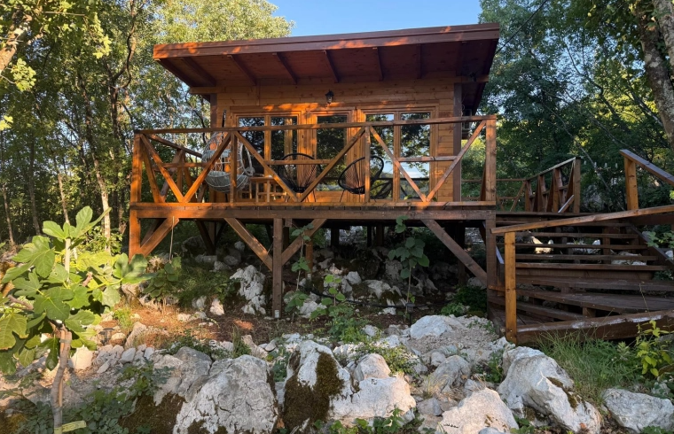 eco-friendly cabanes Eco Forest Lodge in Montenegro