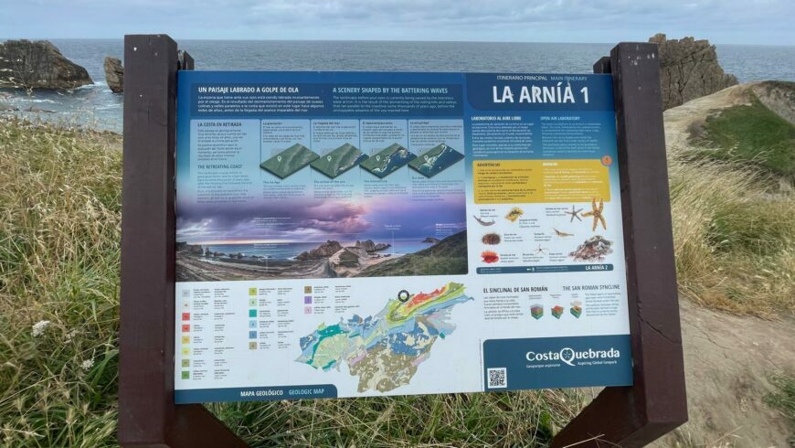 La Arnia, geological information