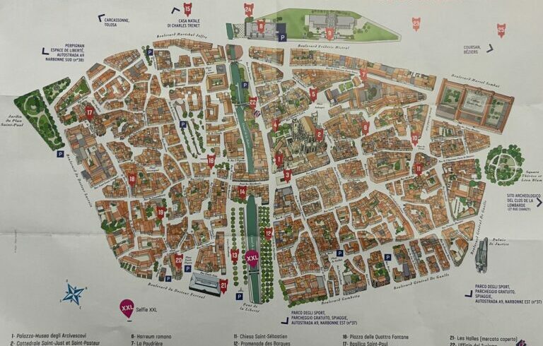 Narbonne Map