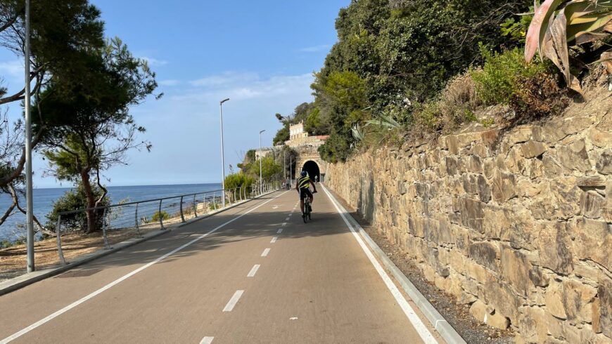 Cycle path in Imperia