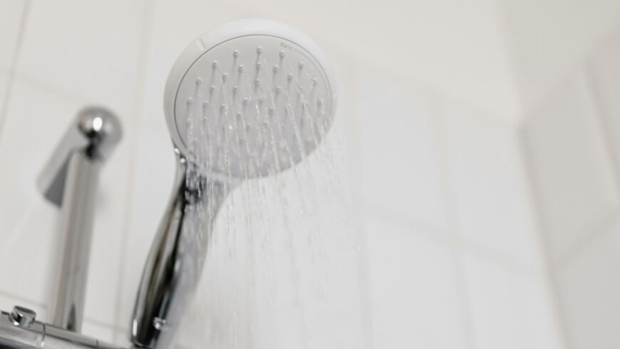 Low-Flow Fixture in the shower