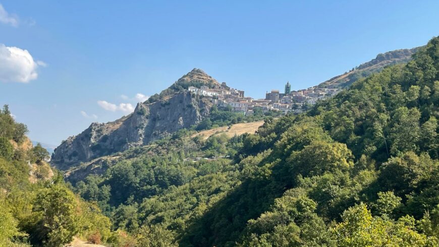 View of San Fele village