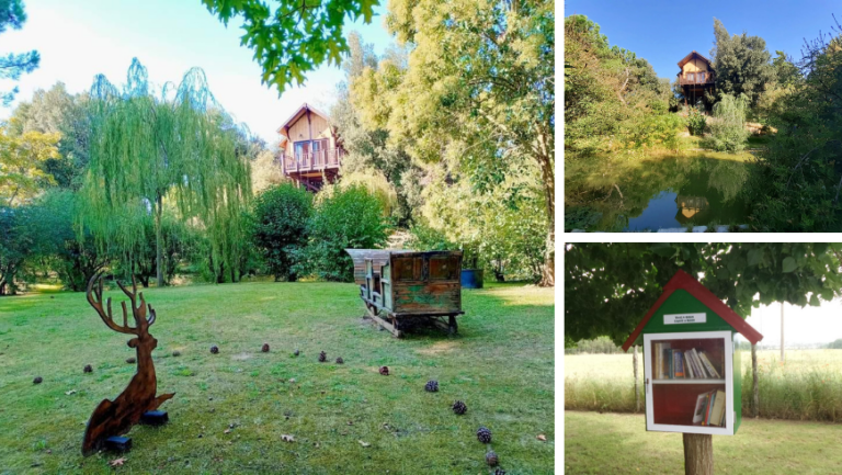 Awen treehouse, eco-friendly accomodation in Umbria