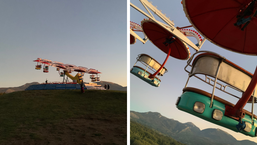 The World’s Slowest Carousel, in Basilicata, Italy