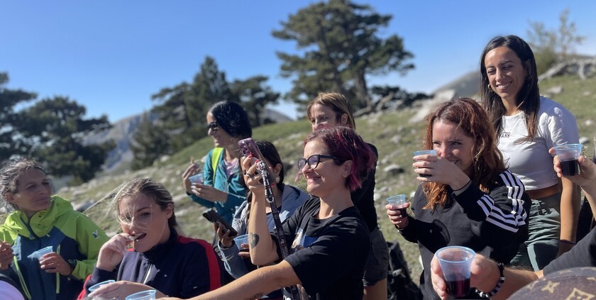 picnic in Pollino Natural Park