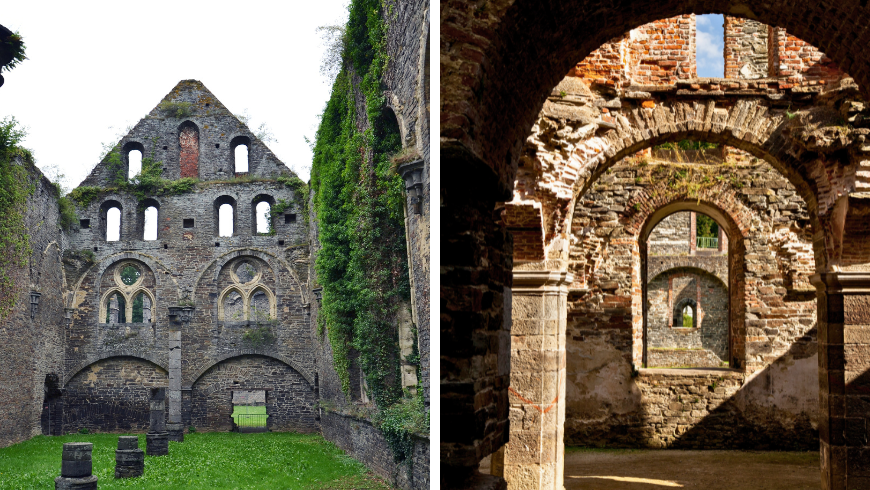 Ruins of the Villers-la-Ville Abbey