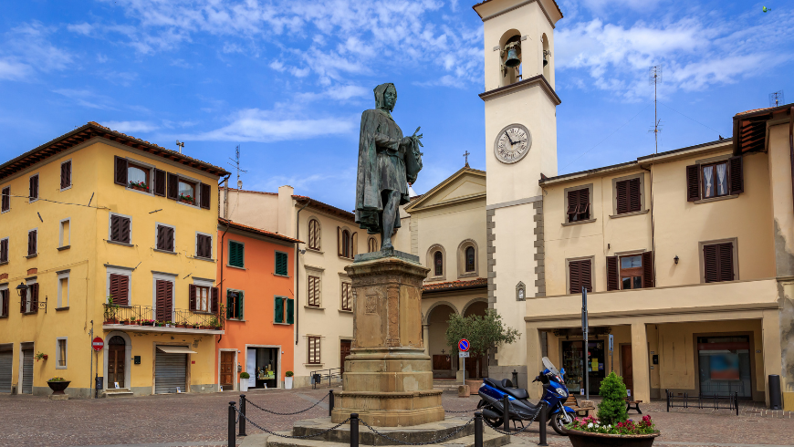 Vicchio, village in Mugello (Tuscany)