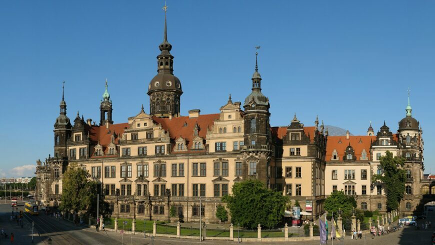 The Royal palace in Dresden