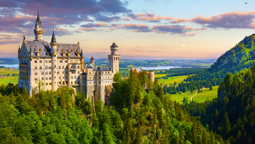 Neuschwanstein Castle, a symbol of Bavaria