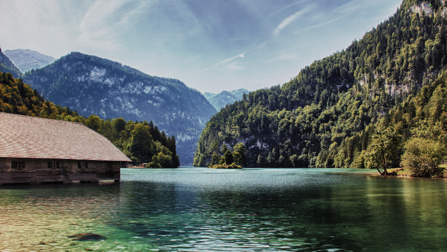 Königssee, a lake in Bavaria